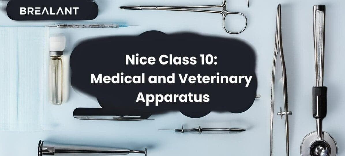 Nice Class 10: Medical and Veterinary Apparatus