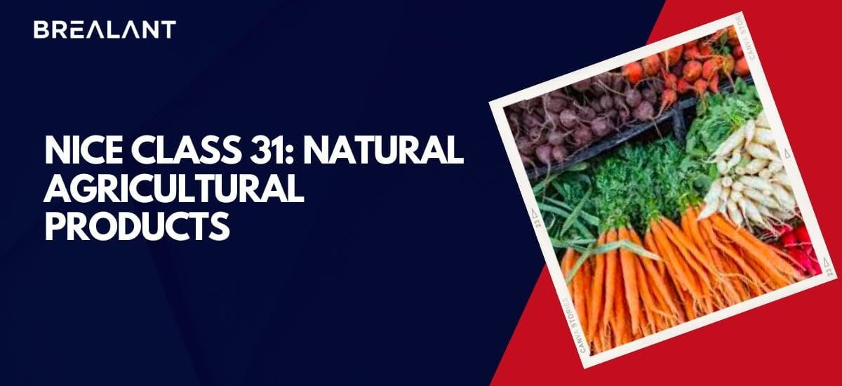 Nice Class 31: Natural Agricultural Products